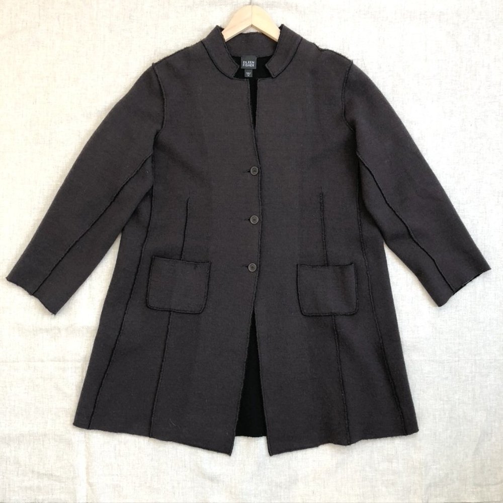 Eileen Fisher 100% Merino Wool Sweater
